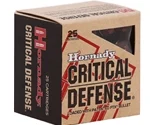 Hornady Critical Defense 327 Federal Magnum Ammo 80 Grain Flex Tip Expanding - 90061
