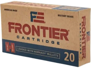 Hornady Frontier 6MM ARC FMJ 105gr, 20 Rds