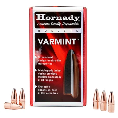 HORNADY Varmint 30 Cal 110Gr Spire Point Rifle Bullets (3010)