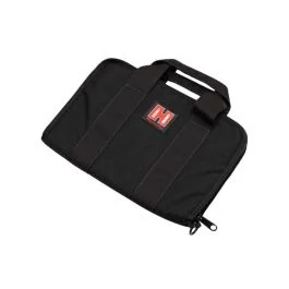 Hornady Nylon Cordura Soft Pistol Case w/Zipper (Black with Red Logo)