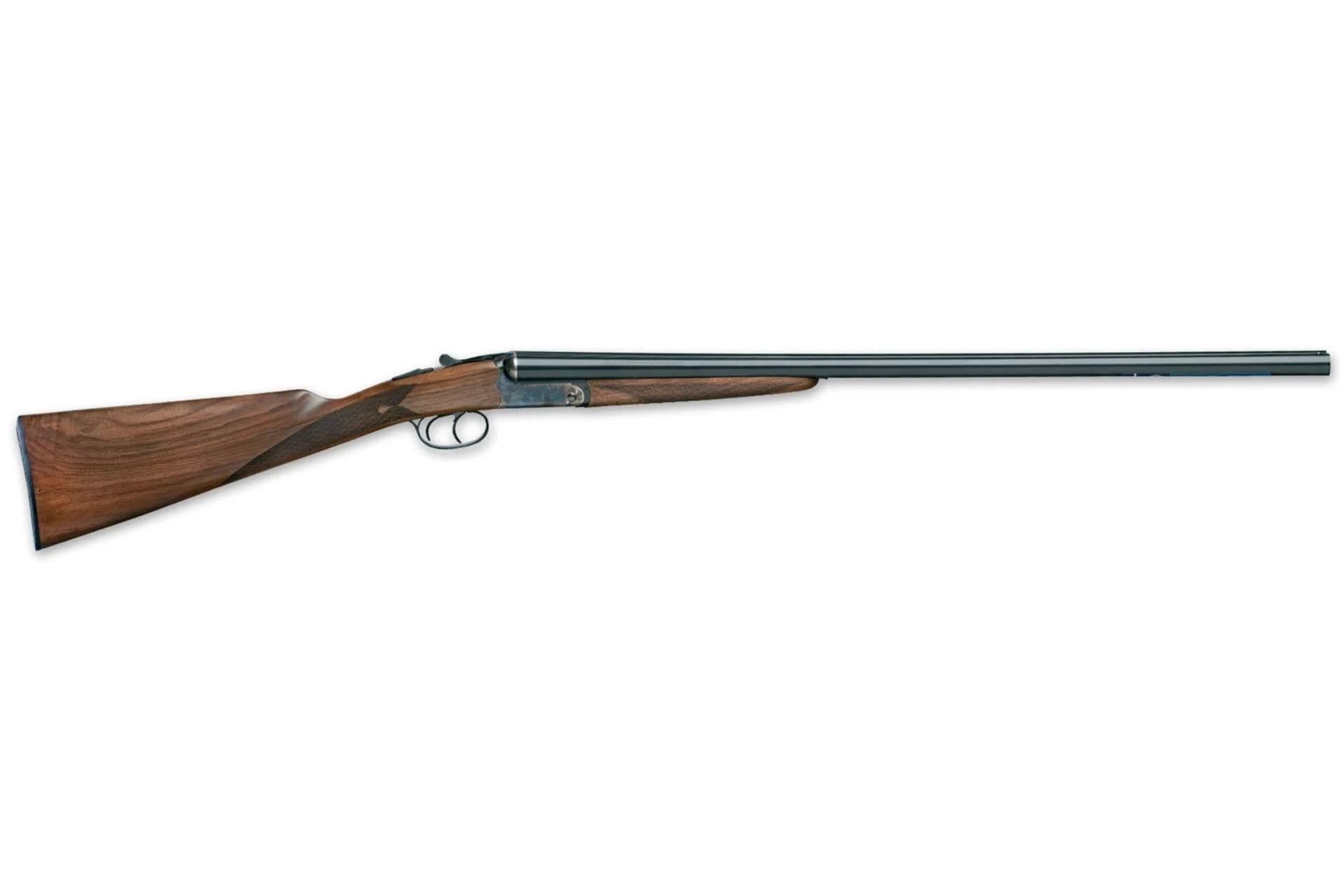 Italian Firearms 12GA Break Open 3" 2rd 28" Blued Side-By-Side Barrel, Color Case Hardened Receiver, Walnut Wood Fixed Stock, Right Hand - FR-ISBC-1228