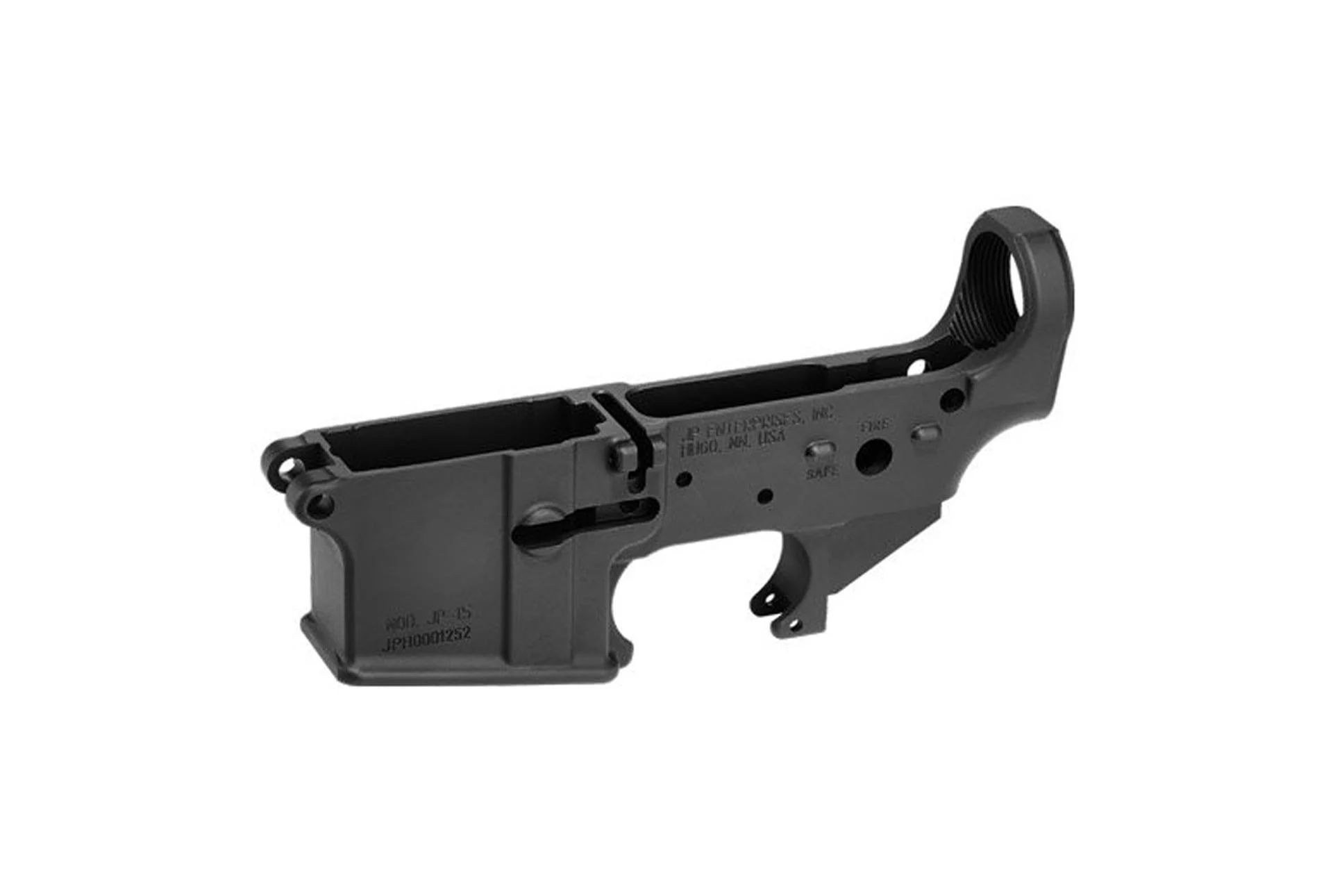 JP Enterprises JP-15 Stripped Forged AR-15 Lower Receiver - JP15LR-BT