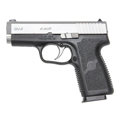 Kahr Arms CW9, 9MM, 3.50" Barrel, 7 Rds, Black Polymer Frame, Matte Stainless Steel Slide