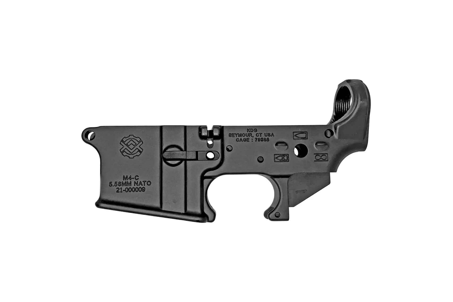 Kinetic Development Group223 Rem/556NATO Stripped Lower Enhanced - Black - ARP5-100