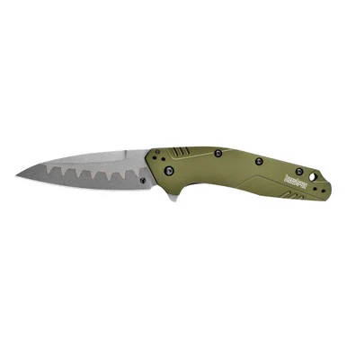 Kershaw Dividend, Composite Blade, Olive Anodized