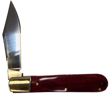 Kershaw Knives Culpepper Red Bone Handle, 7.40" Overall Length, Satin Finish, Slipjoint Style