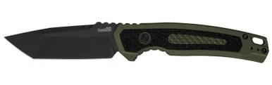 Kershaw Knives Launch 16, 3.45" Tanto Blade, Olive/Black Finish