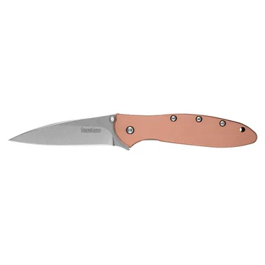 Kershaw Leek Copper, 3.00" Blade, Copper Handle, Made in USA