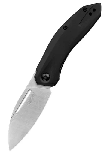 Kershaw Turismo, Black Folding Knife, 2.8" Blade, Stainless Steel