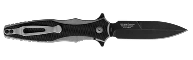 KershawDecimus, Folding Spear Point, Blackwash Finish