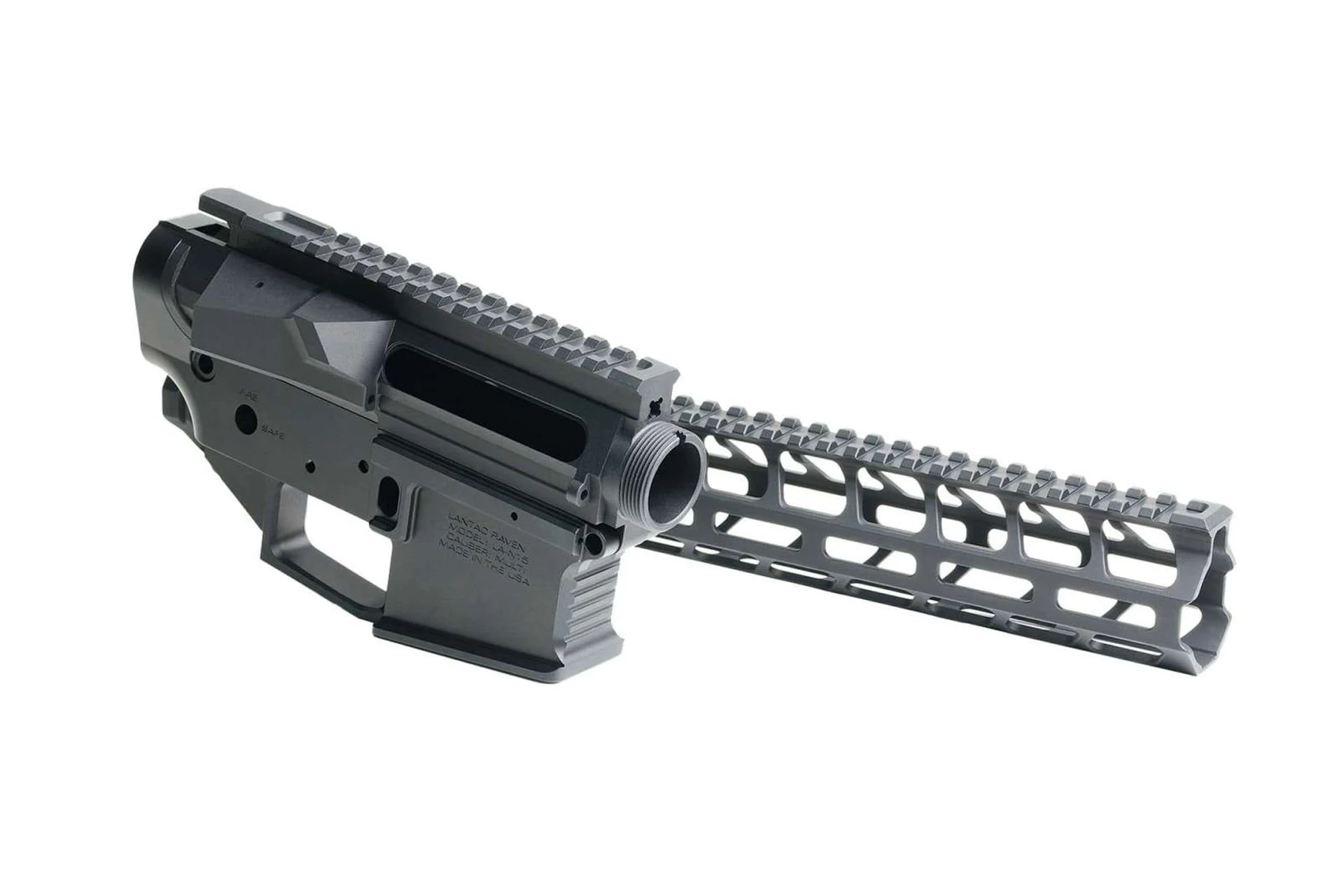 Lantac AR-15 Raven Billet Builder Set - 13.5" - 01-RV-BSET-13-RAVEN