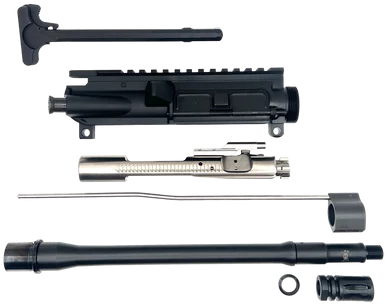 LBE Unlimited AR125RBK, Receiver, 12.5" Cold Hammer Forged Barrel, Black