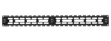 Leapers TLUMA04, 9 Slot M-LOK, Matte Black Anodized, 14.20" Long M-LOK Mount