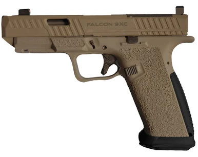 Live Free Armory Falcon 9XC, 9MM, 4.02" Barrel, 17 Rds, Flat Dark Earth