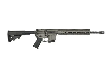 LWRC DI 5.56, 5.56 NATO, 16.1" Barrel, 10+1 Rds, Tungsten Gray