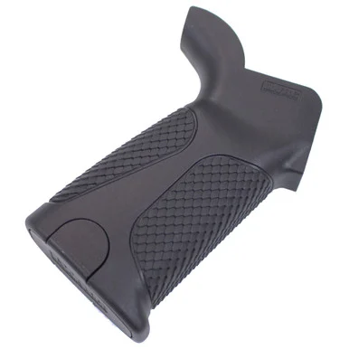 LWRC Ultra Combat, Grip, Black, Polymer, Snakeskin Panels