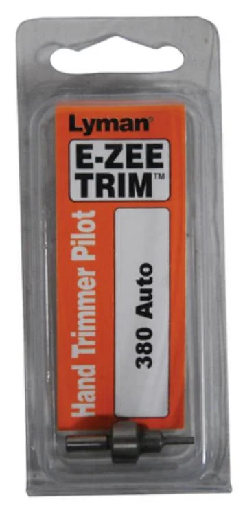 Lyman E-ZEE Trim Hand Trimmer Pilot .380 Auto
