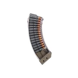 US Palm AK30R AK-47 7.62x39 Magazine - 30 Round Polymer (Clear/FDE)