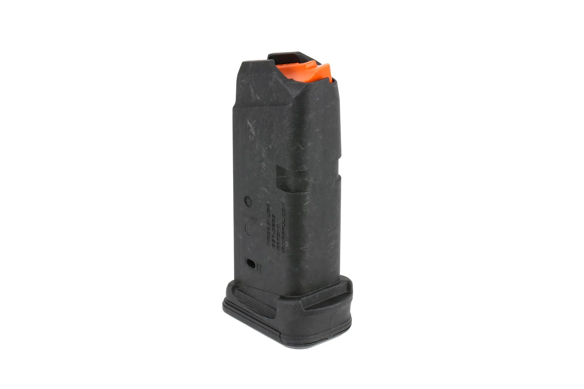 Magpul PMAG 12rd For Glock 26 Compatible Magazine 9mm - Black - MGMPI674BLK
