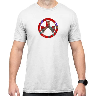 MAGPUL Men's Aloha Icon Cotton White T-Shirt (MAG1286-100)
