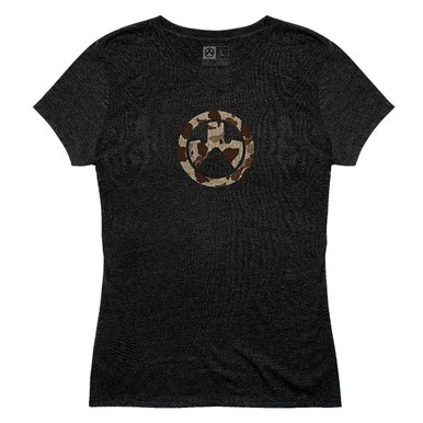 Magpul Women's Raider Camo CVC T-Shirt, Black, X-Large