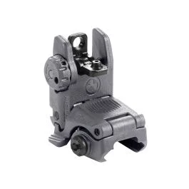 Magpul MBUS Folding Sight Rear (Stealth Gray) - AR-15/M16