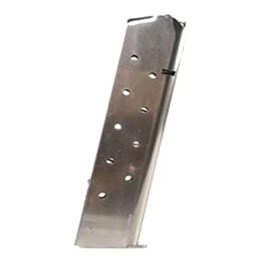 MEC-GAR 1911 .45 ACP 10rd Nickel Magazine (MGCG4510N)