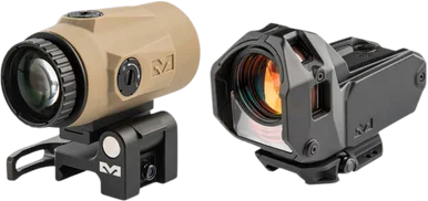 Mepro M22 Triangle, 4x24mm, Coyote Tan Black, Picatinny Rail Mount