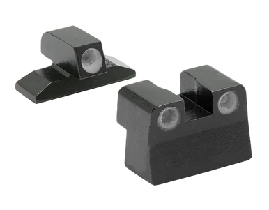 Meprolight Tru-Dot, Green Tritium White Outline, Fits Bersa Thunder 380