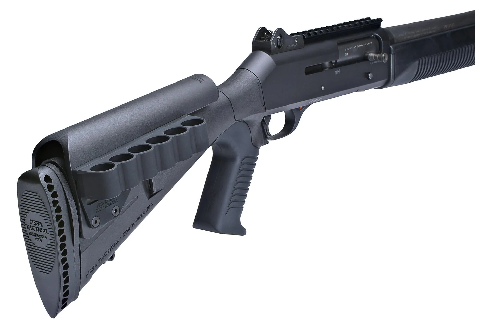 Mesa Tactical 6-Shell Side Saddle 12 Gauge - Black - 90150