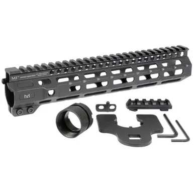MIDWEST INDUSTRIES Combat Rail One Piece Free Float Handguard, M-Lok compatible (MI-CRM10.5)
