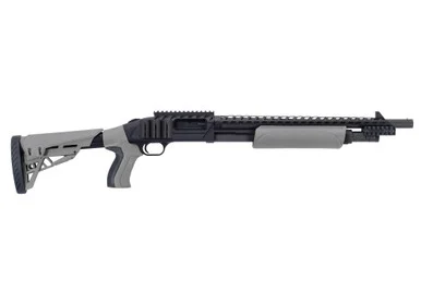 Mossberg 500 Scorpion, 12 Gauge, 18.50" Barrel, 5+1 Rds, Blued/Grey
