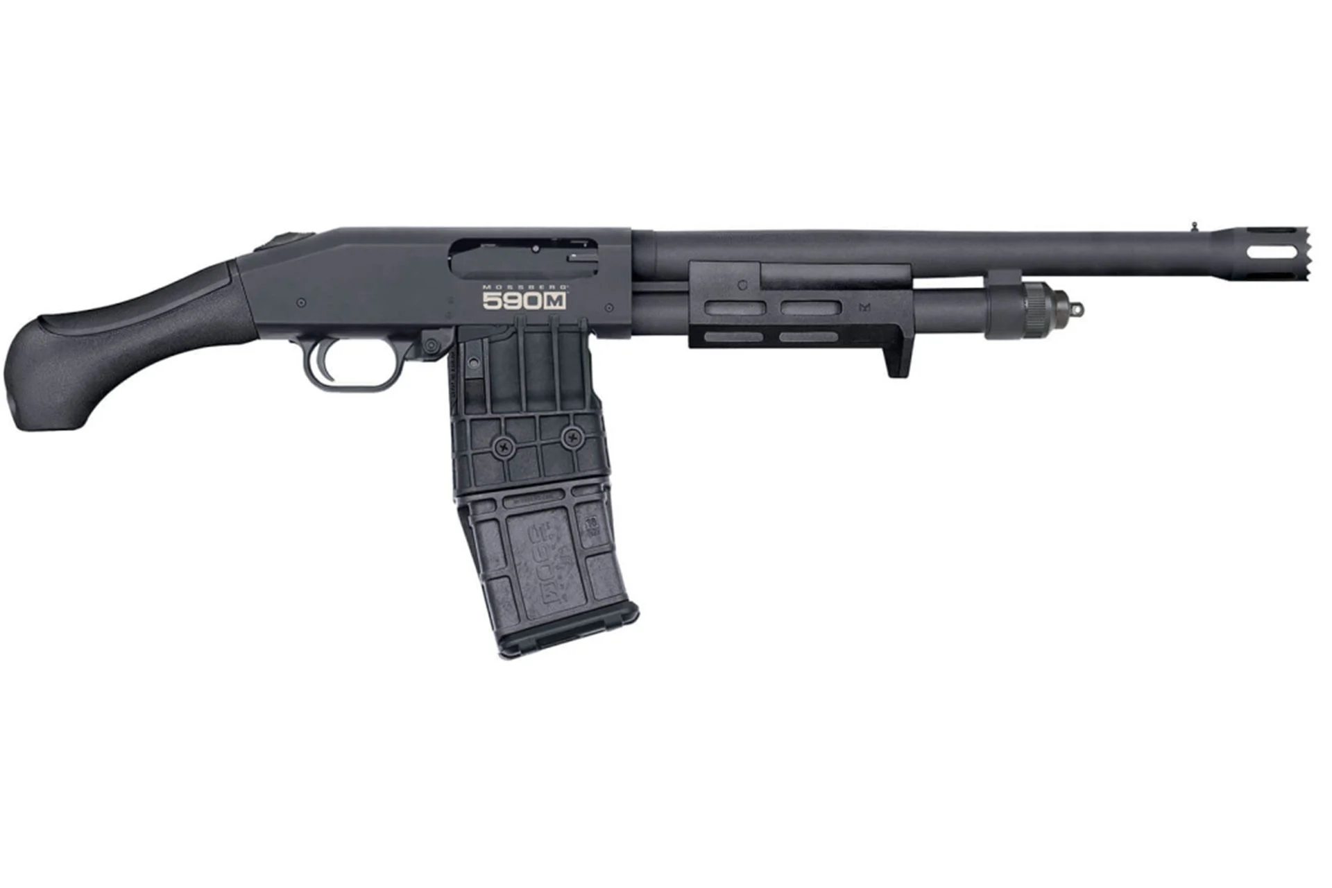 Mossberg 590M Tactical 12 GA 14" Mag Fed Breacher Shotgun - 50217