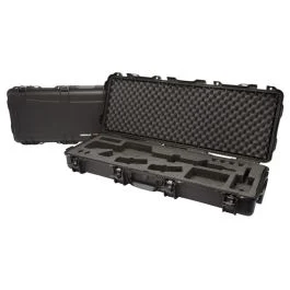 NANUK (PLASTICASE INC) Black PolyFoam AR-15/Handgun Waterproof Gun Case 990AR01