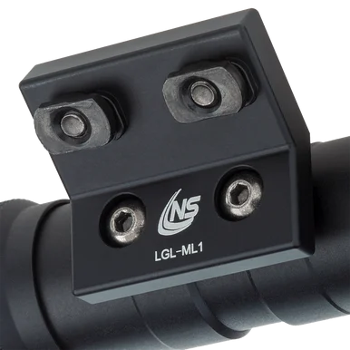 Nightstick LGLML1, 1.30" M-LOK Rifle Handguard, Black Anodized Aluminum