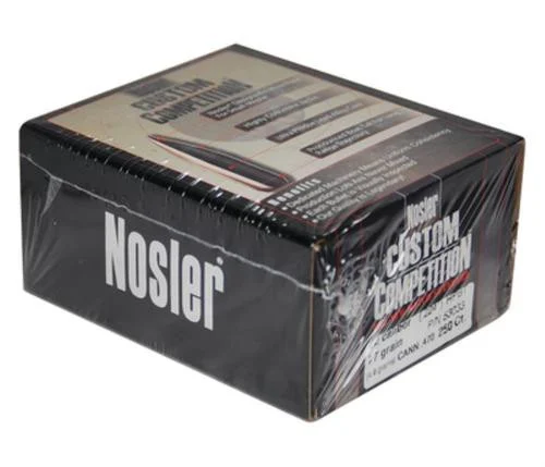 Nosler Custom Competition Hollow Point 22 Caliber .224 77gr, 250 Per Box,NOT AMMO THESE ARE RELOADING BULLETS