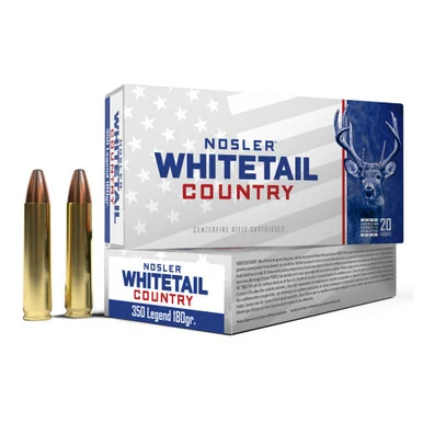 Nosler Whitetail Country, 350 Legend, 180Gr, 20 Rounds