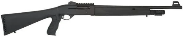 Mossberg SA-20 Tactical Shotgun 75780, 20 Gauge, 20 in, 3 in Chmbr, Synthetic Full Length/Pistol Grip Stock, Blue Finish