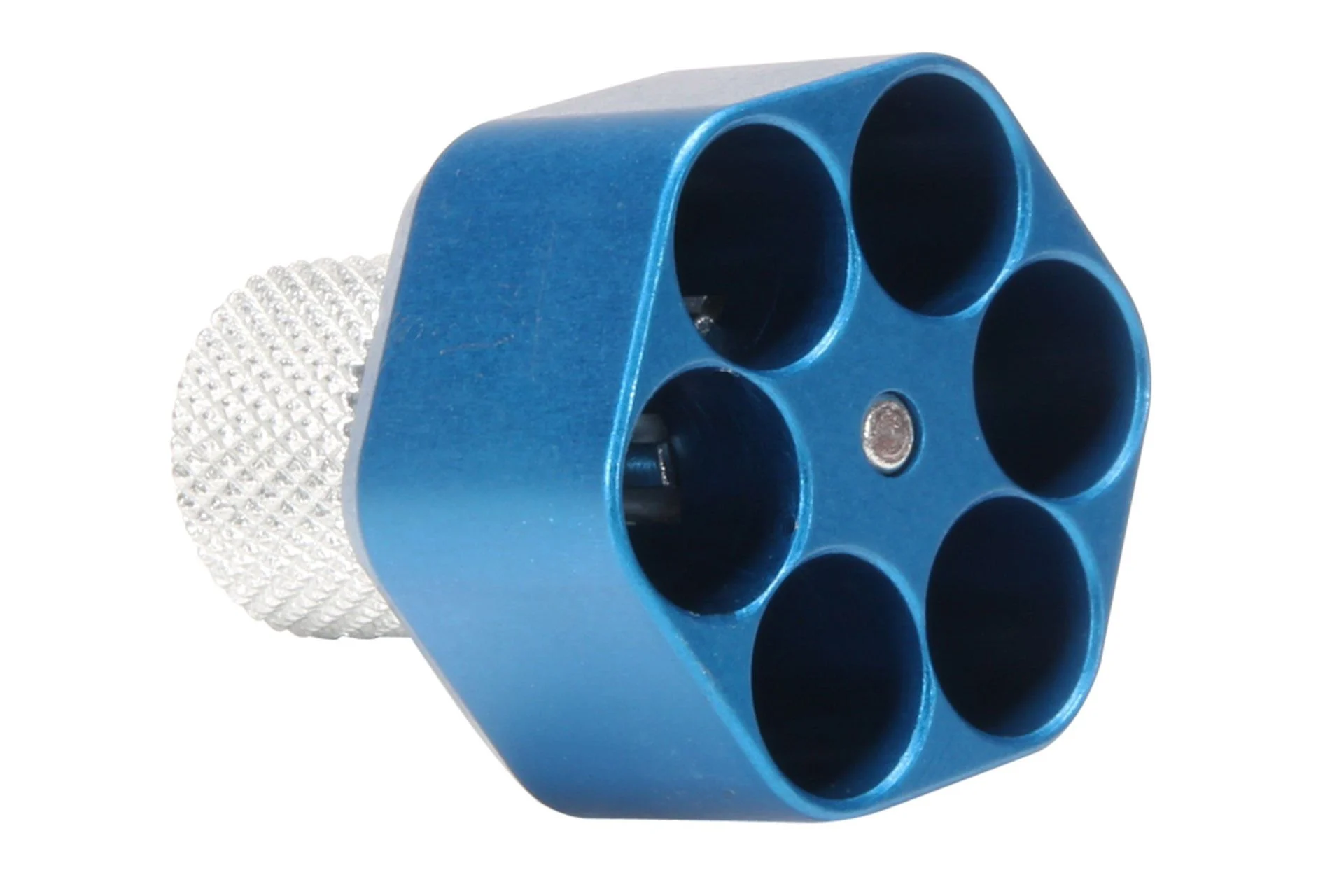 Pachmayr 02654 Competition Speedloader 59210 made of Aluminum with Blue Finish for S&W L Frame Holds up to 6rds - 59210