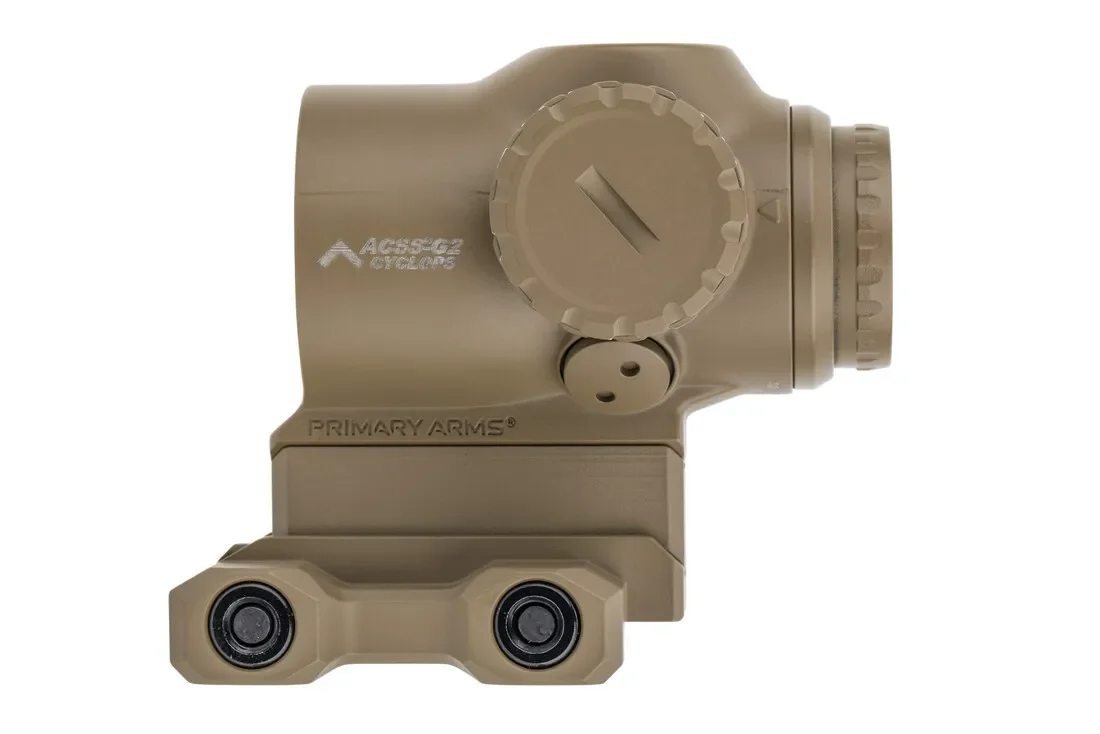 Primary Arms SLx 1X MicroPrism with Red Illuminated ACSS Cyclops Gen II Reticle - Flat Dark Earth - PA-SLX-1XMP-CYCLOPS-FDE