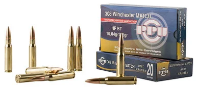 Prvi Partisan 308 Win HPBT MATCH 168gr, 20 Rds