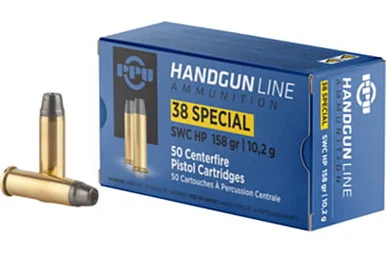 Prvi Partisan .38 Special SWC HP 158gr, 50 Rds