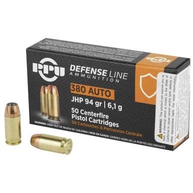 Prvi Partisan .380 Auto JHP 94gr, 50 Rounds