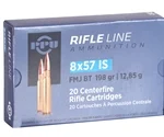 Prvi Partizan 8x57 IS (8mm Mauser) Ammo 198 Grain Full Metal Jacket Boat Tail - PPU857198
