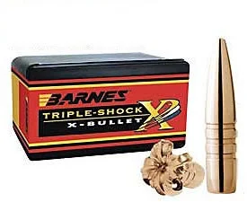 Barnes .584 Caliber 577 Nitro 750 Grain Triple Shock Flat Base (58472), Not Loaded