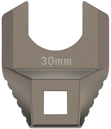 Real Avid AVMF30BNW, 30MM, Free-Float Handle, Titanium/Stainless Steel
