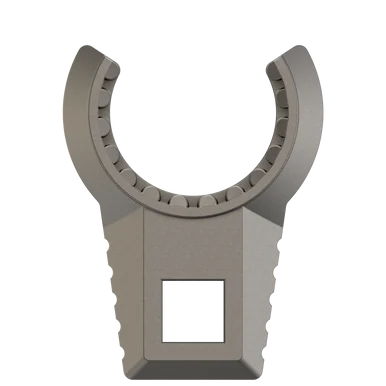 Real Avid AVMFDRBNW, Delta Ring Barrel Nut Wrench, Titanium/Stainless Steel