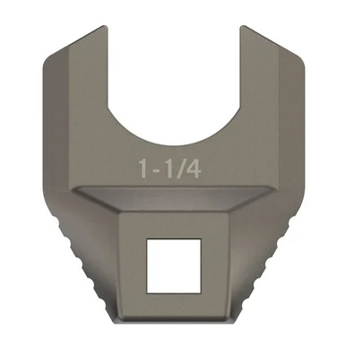 Real Avid Master-Fit, 1-1/4" Free-Float Barrel Nut Wrench, Titanium Coated Stainless Steel