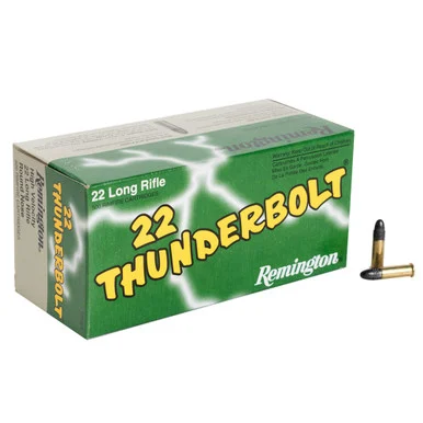 REMINGTON 22 Thunderbolt 22LR 40Gr 50rd Rimfire Ammo (TB-22A)