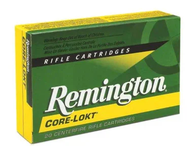 Remington Core Lokt, 308 Winchester, 180 Grain, Pointed Soft Point